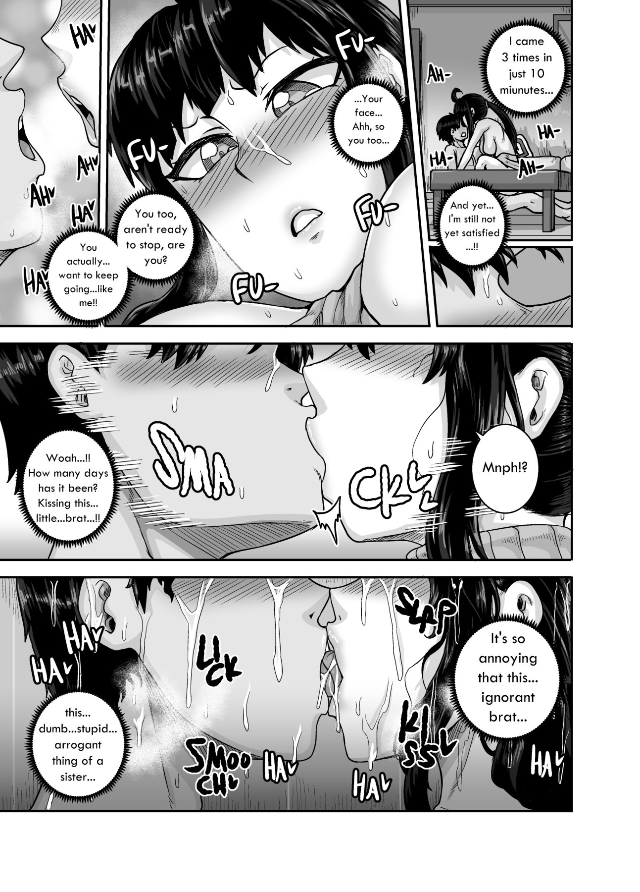 Hentai Manga Comic-Annoying (Step) Sister Needs to be Scolded!! 2~-Read-73